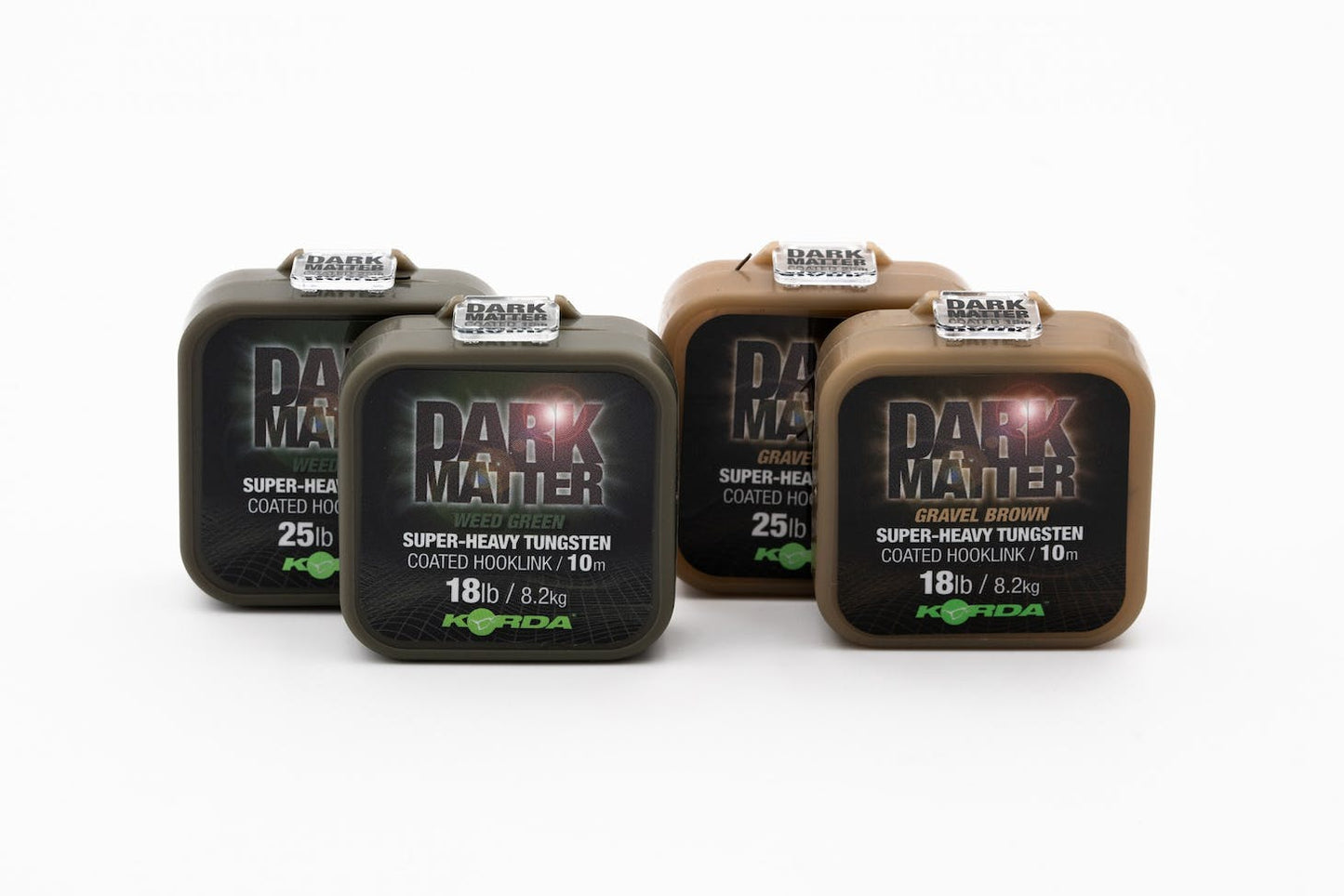 Korda Dark Matter Tungsten Coated Braid Various