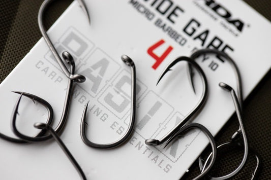 Korda Basix Wide Gape Hooks Various Sizes