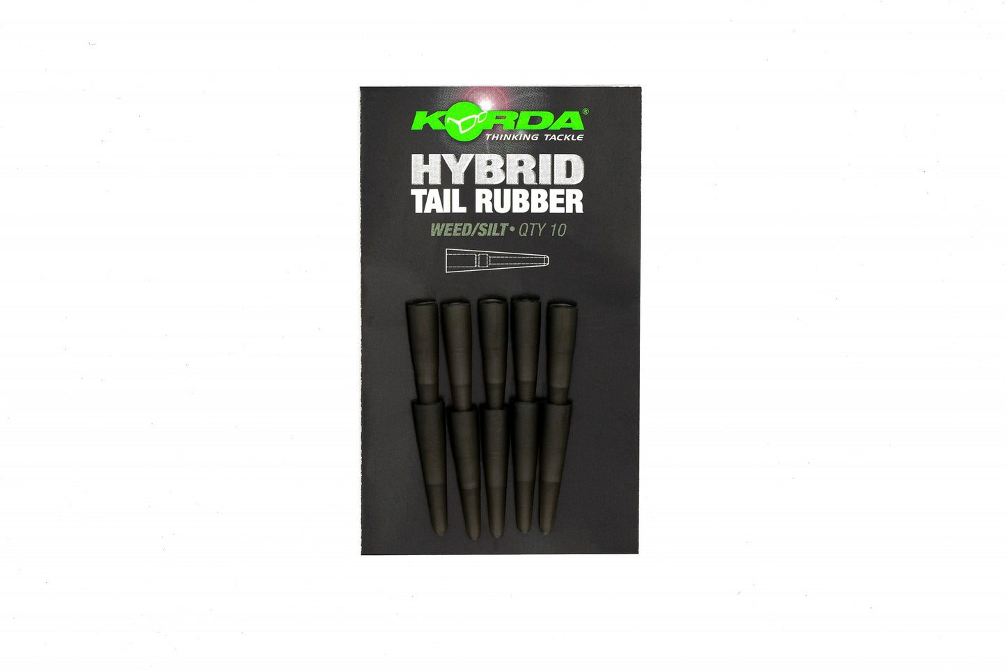 Korda Hybrid Lead Clips/Tail Rubbers Silt