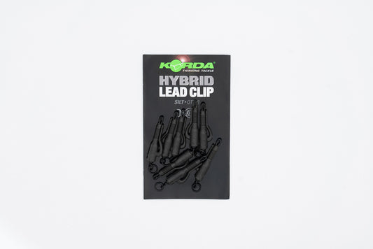 Korda Hybrid Lead Clips/Tail Rubbers Silt