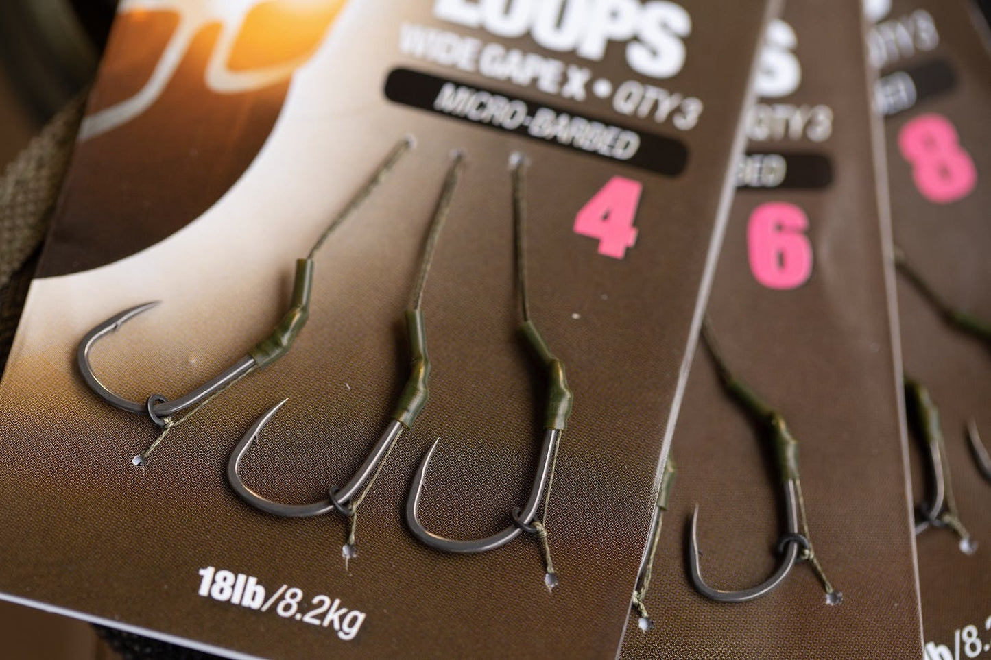 Korda Ready-Tied Loop Rigs Krank/Wide Gape/Klor Various