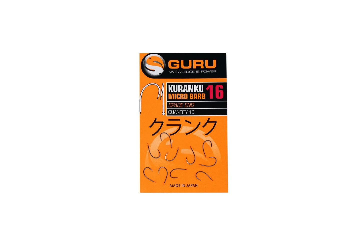 Guru Kuranku Micro Barb Spade End Hooks Various Sizes