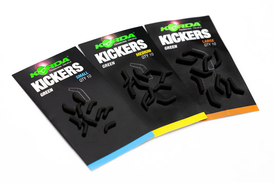 Korda Kickers Green/Brown/Bloodworm Various Sizes