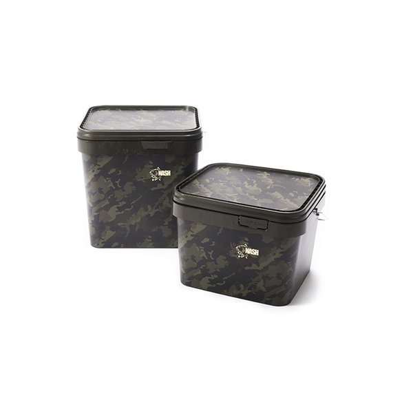 Nash Spot On Rectangular Bucket Camo 5L/10L/17L