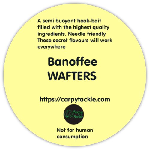 Banoffee White/Yellow Custom Wafters
