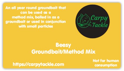 Beesy Groundbait (Golden Brown) 1kg Bag