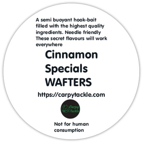 Cinnamon Specials White Custom Wafters