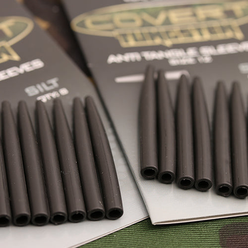 Gardner Tackle Covert Tungsten Anti-Tangle Sleeves Silt Both Sizes