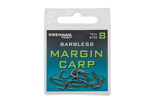 Drennan Margin Carp Barbless Spade End Hooks Various Sizes