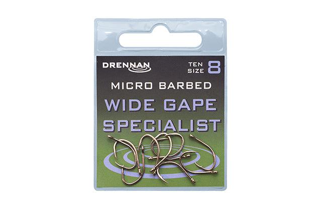 Drennan Wide Gape Hooks Various Sizes