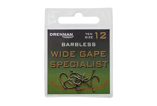 Drennan Wide Gape Hooks Various Sizes