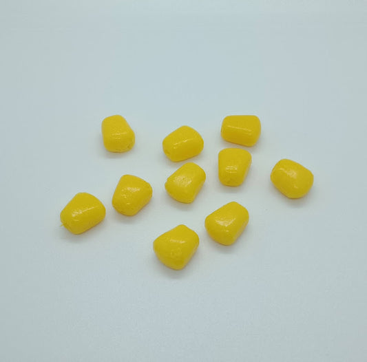 Slow Sinking Corn/Maize Various Fluro Colours (10) Was $1.95