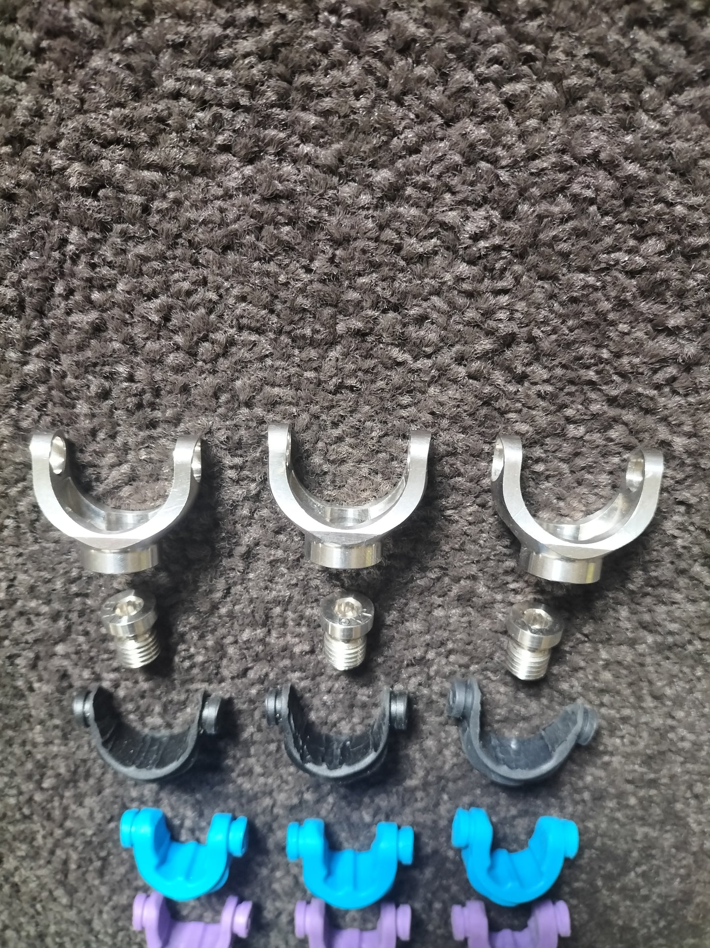 Jag Stainless 316 Lockdown Butt Rests Small x 3 Used WAS $129.95