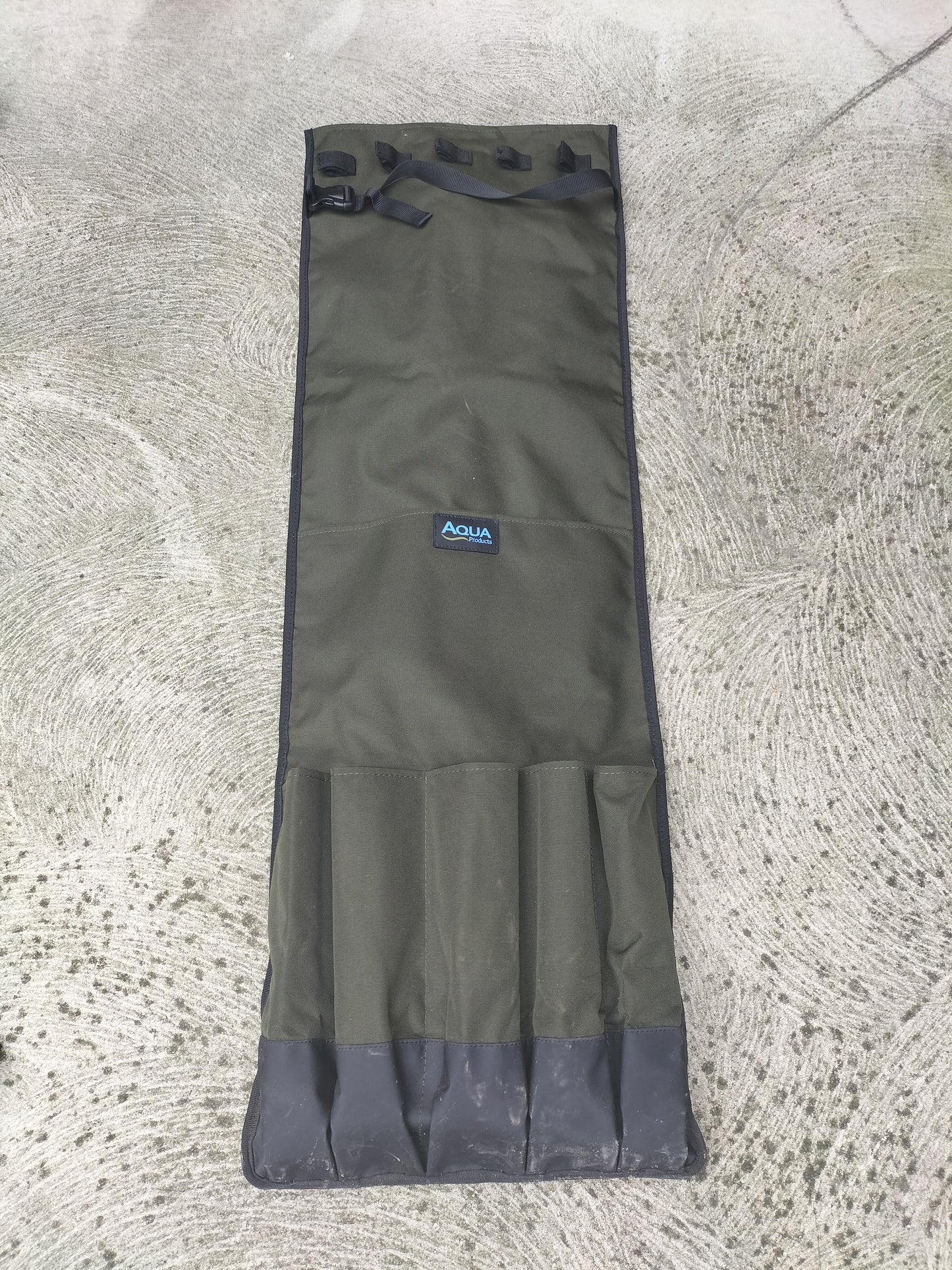 Aqua Products RS5 Rod Quiver Plus 5 Rod Sleeves 12ft/13ft Rods Used WAS $229.95