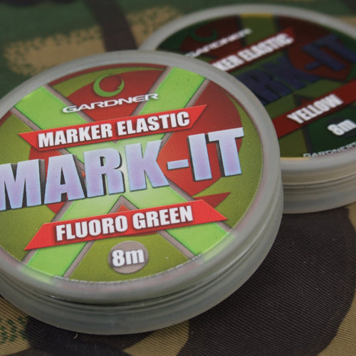 Gardner Tackle ‘Mark-It’ Marker Elastic Fluro Yellow (8m)