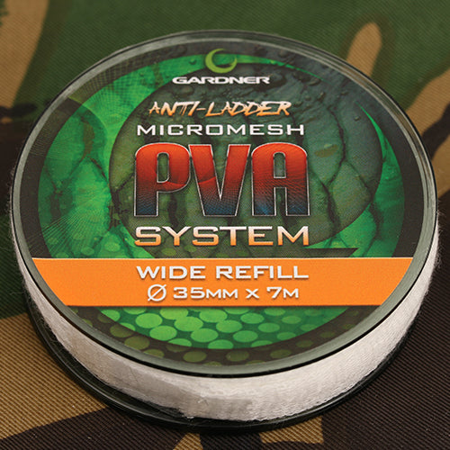 Gardner Tackle PVA Wide Micro-Mesh (35mm) System and Refills