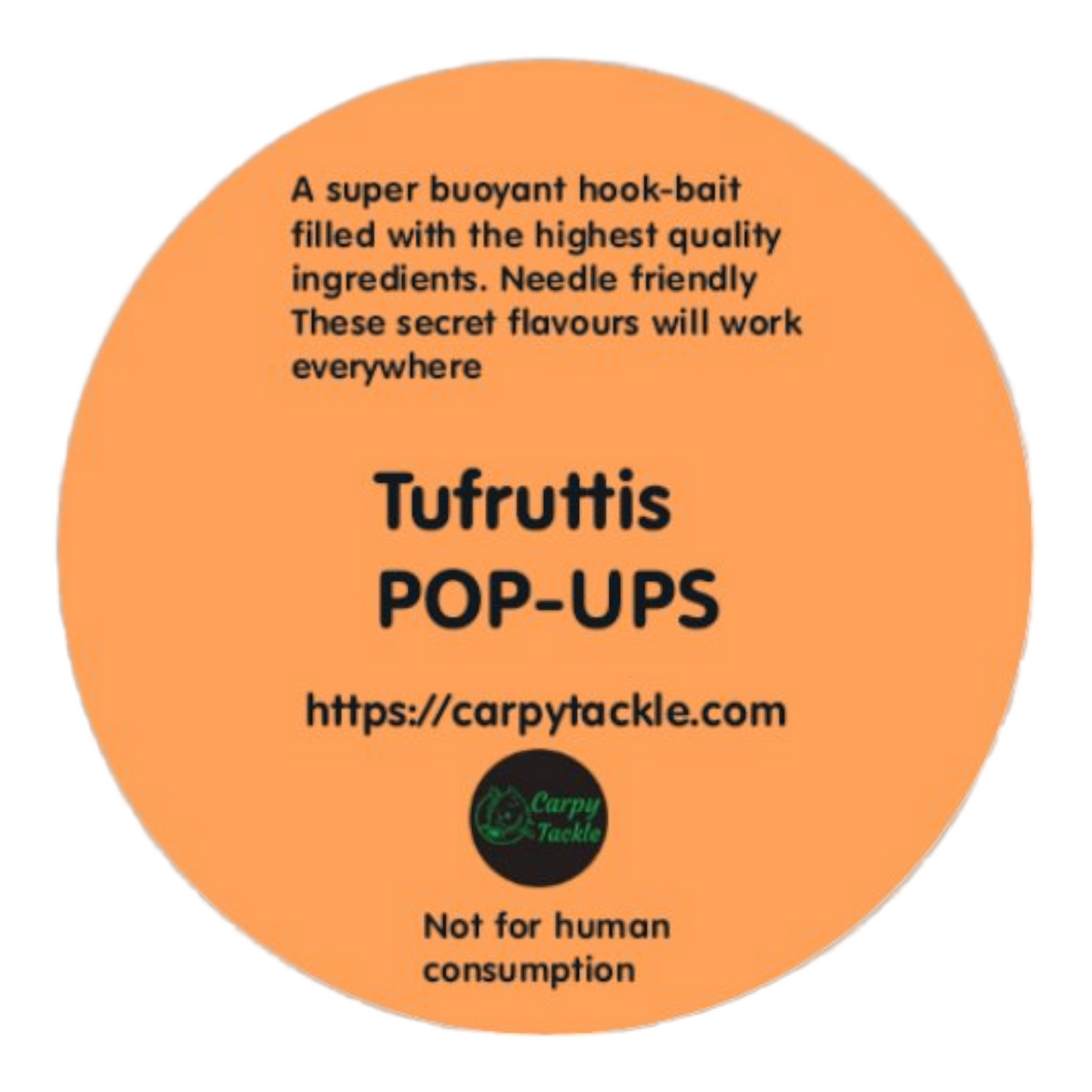 Tufruttis Orange Custom Pop Ups