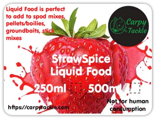 StrawSpice Liquid Food 250ml/500ml