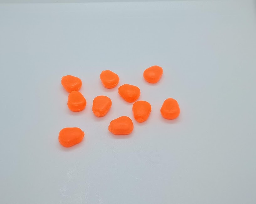 Slow Sinking Corn/Maize Various Fluro Colours (10) Was $1.95