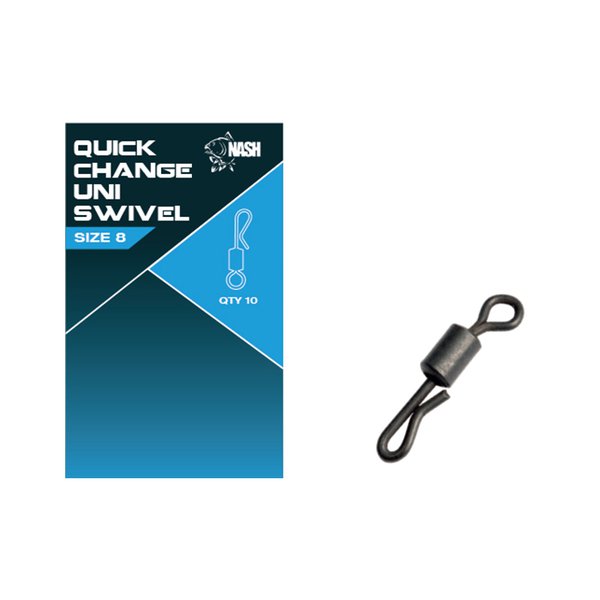 Nash Quick Change Uni Swivels Both Sizes