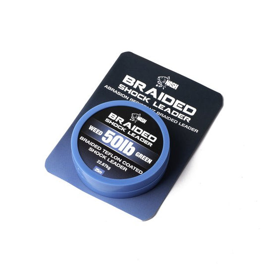 Nash Braided Shock Leader 50lb 25m WAS $21.95