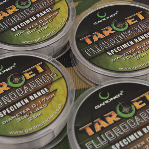 Gardner Target Fluorocarbon Various Breaking Strains