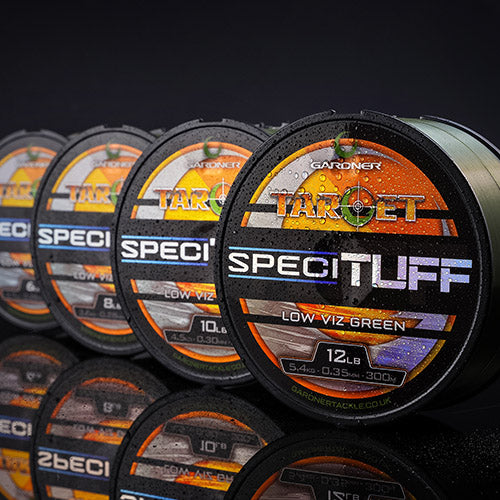 Gardner Target SpeciTUFF Low Viz Green Mono Various Breaking Strains