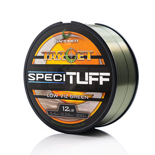 Gardner Target SpeciTUFF Low Viz Green Mono Various Breaking Strains