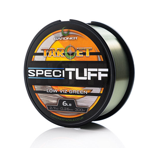 Gardner Target SpeciTUFF Low Viz Green Mono Various Breaking Strains