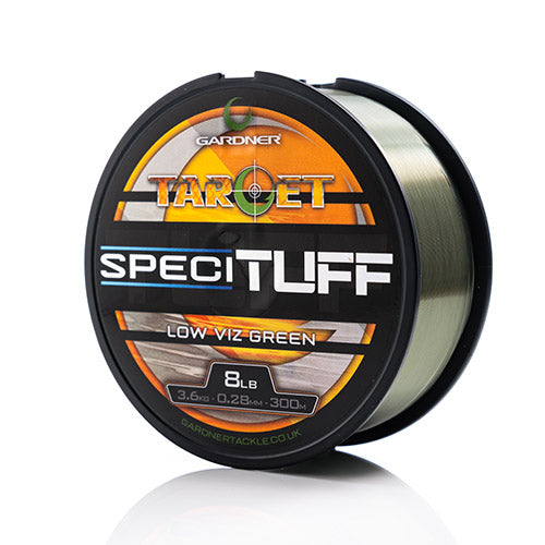Gardner Target SpeciTUFF Low Viz Green Mono Various Breaking Strains