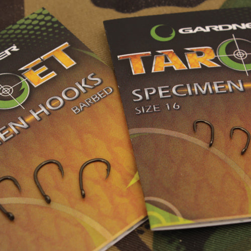 Gardner Target Specimen Hooks Barbed/Barbless Various Sizes