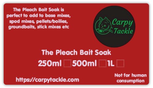 The Pleach Liquid Bait Soak/Glug 250ml/500ml/1L