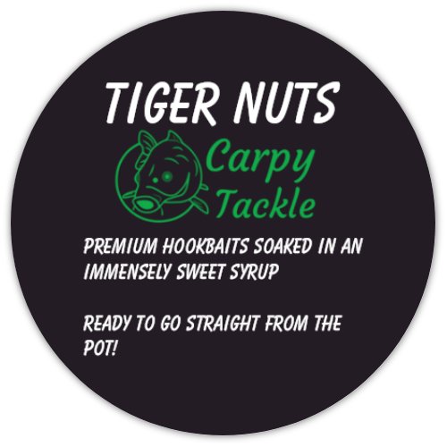 Jumbo/XXL Tiger Nut Hookbaits Soaked In Various Syrup (100g Pot)
