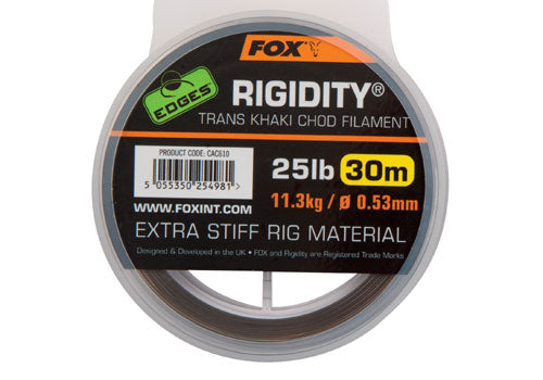 Fox EDGES™ Rigidity® - Trans Khaki 25lb
