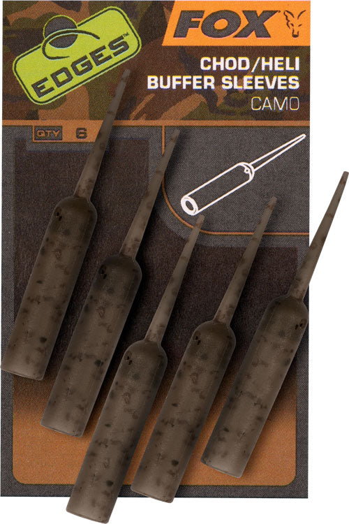 Fox Edges Camo Naked Chod / Heli Buffer Sleeves CAC781