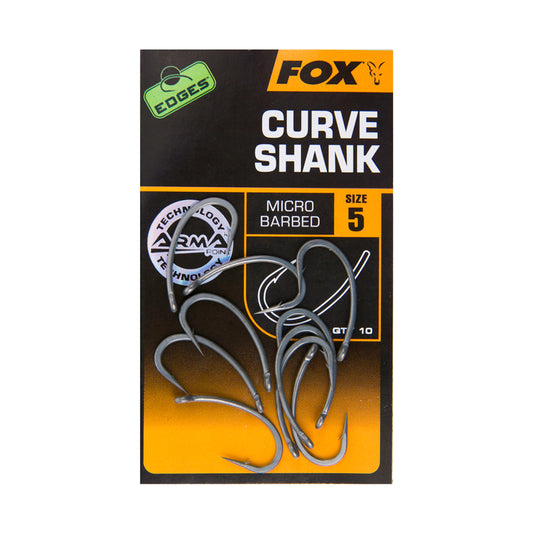 Fox Edges Curve Shank/Curve Shank X Hooks Various Sizes