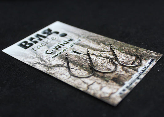 BMG Tackle C-Wide Hooks Various Sizes (10 per pack)
