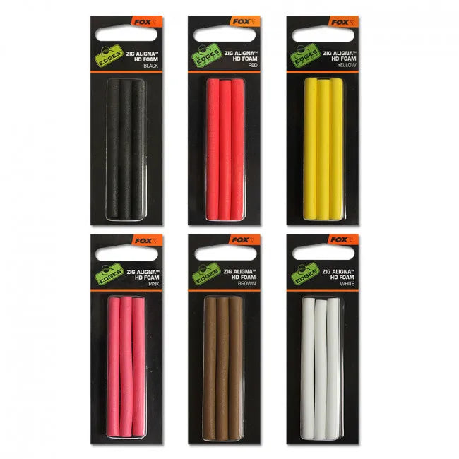 Fox Zig Aligna Sleeves or Foam (red/yellow/black)