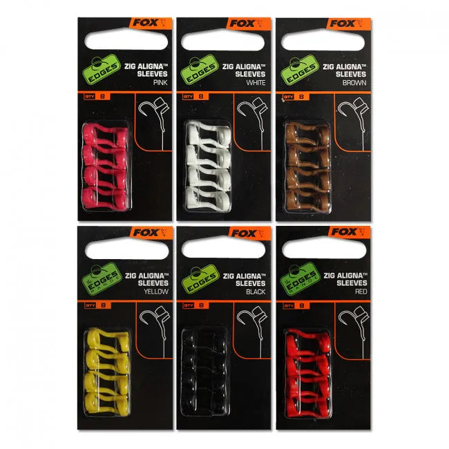Fox Zig Aligna Sleeves or Foam (red/yellow/black)