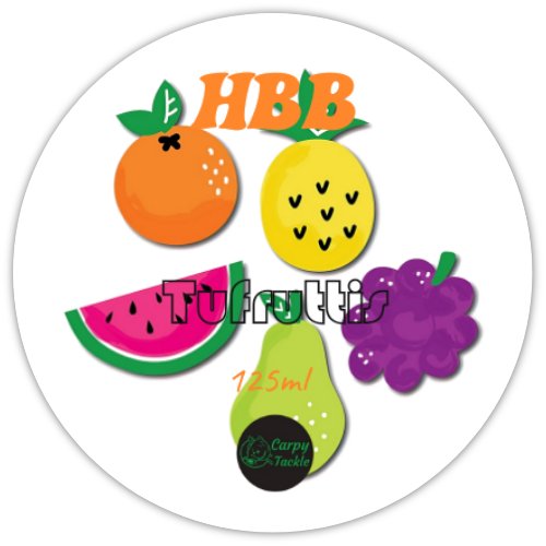 Tufruttis (Orange) Hooker Bait Batter (HBB) 125ml PVA FRIENDLY