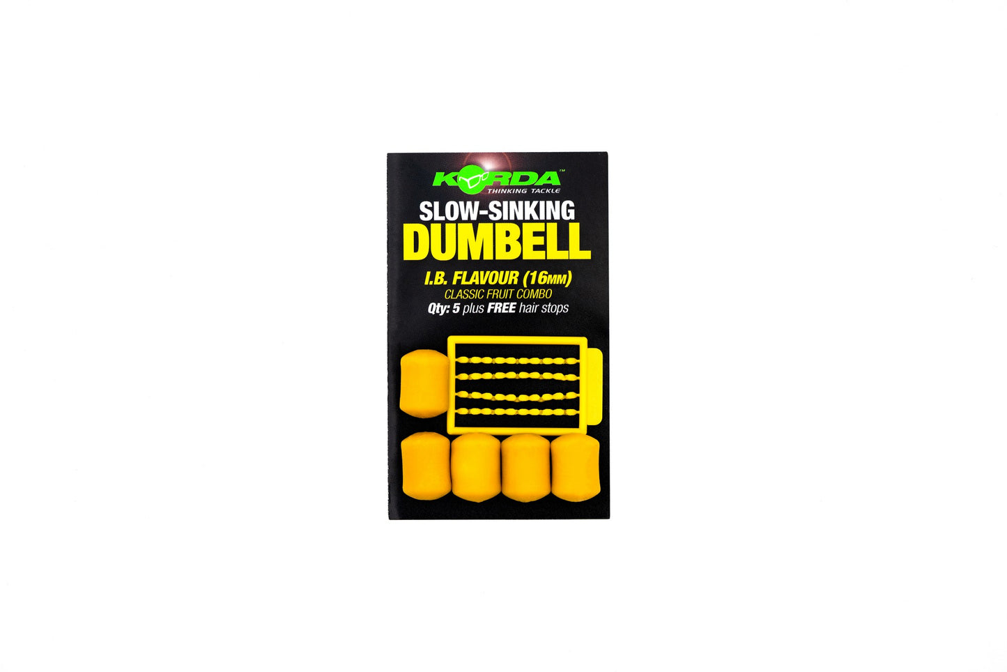 Korda Slow Sinking Dumbells 12mm Banoffee/Fruity Squid/IB