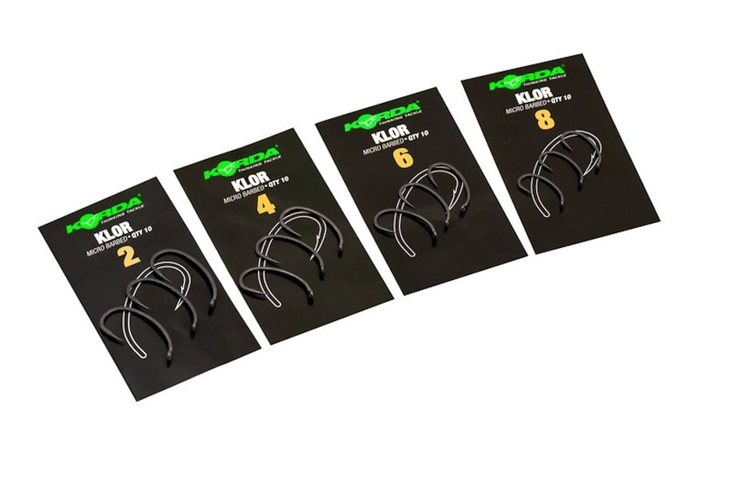 Korda Klor Hooks Various Sizes