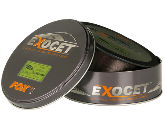 Fox Exocet® Mono Trans Khaki 1000m 0.309mm 13lbs / 5.90kgs CML150