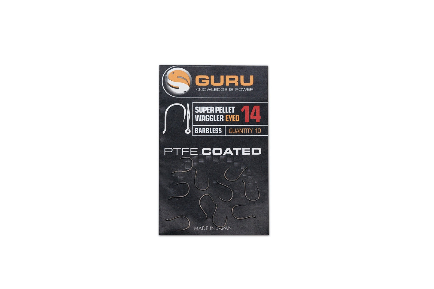 Guru Super Pellet Waggler Barbless Eyed Hooks Various Sizes