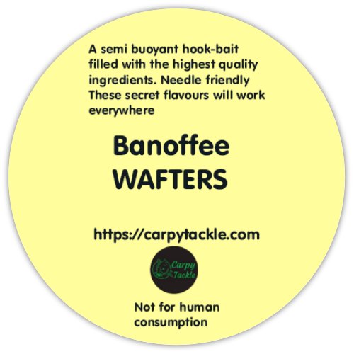 Banoffee White/Yellow Custom Wafter Barrels
