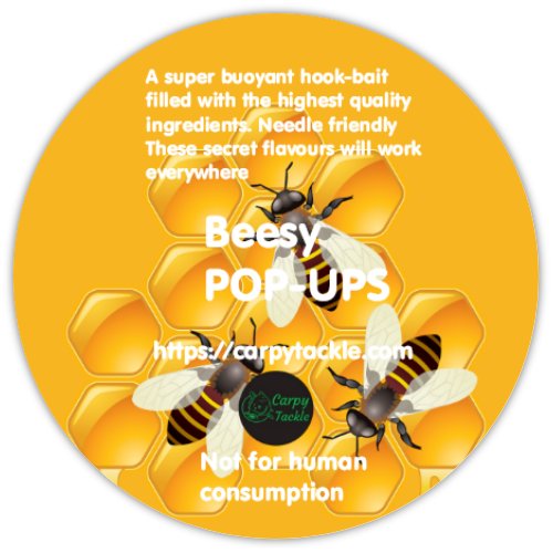 Beesy Yellow/Orange Fluro Custom Pop Ups