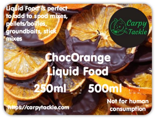 ChocOrange Liquid Food 250ml/500ml Now Available!