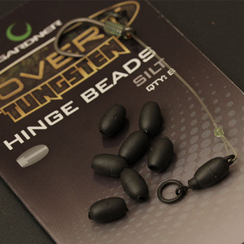 Gardner Tackle Covert Tungsten Hinge Beads Silt Both Sizes