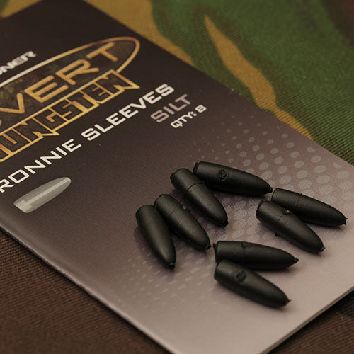 Gardner Tackle Covert Tungsten Ronnie Sleeves Silt Both Sizes