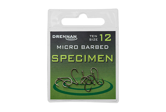 Drennan Specimen Barbless/Micro Barbed Hooks Various Sizes